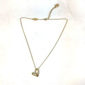 LOUIS VUITTON heart Corie Foreign Love Accessories chain Necklace